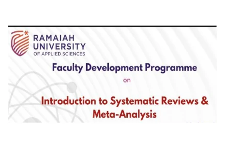 FDP on “Introduction to Systematic review and Meta-Analysis”